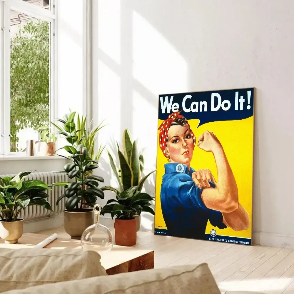 Abstract Feminist Poster