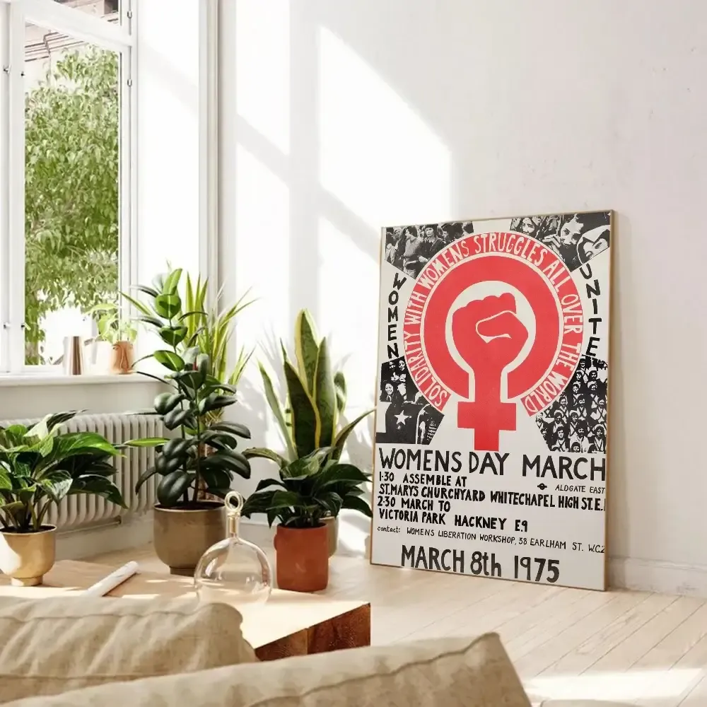 Abstract Feminist Poster
