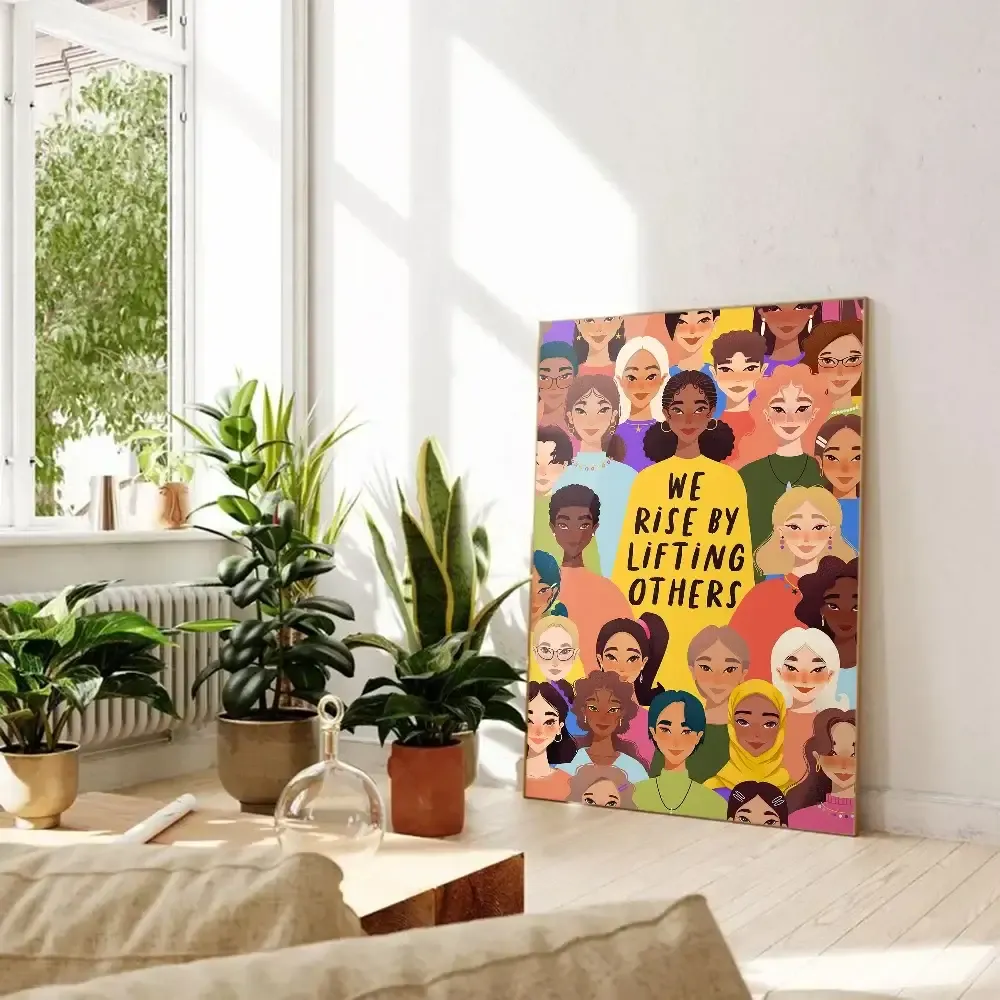 Abstract Feminist Poster