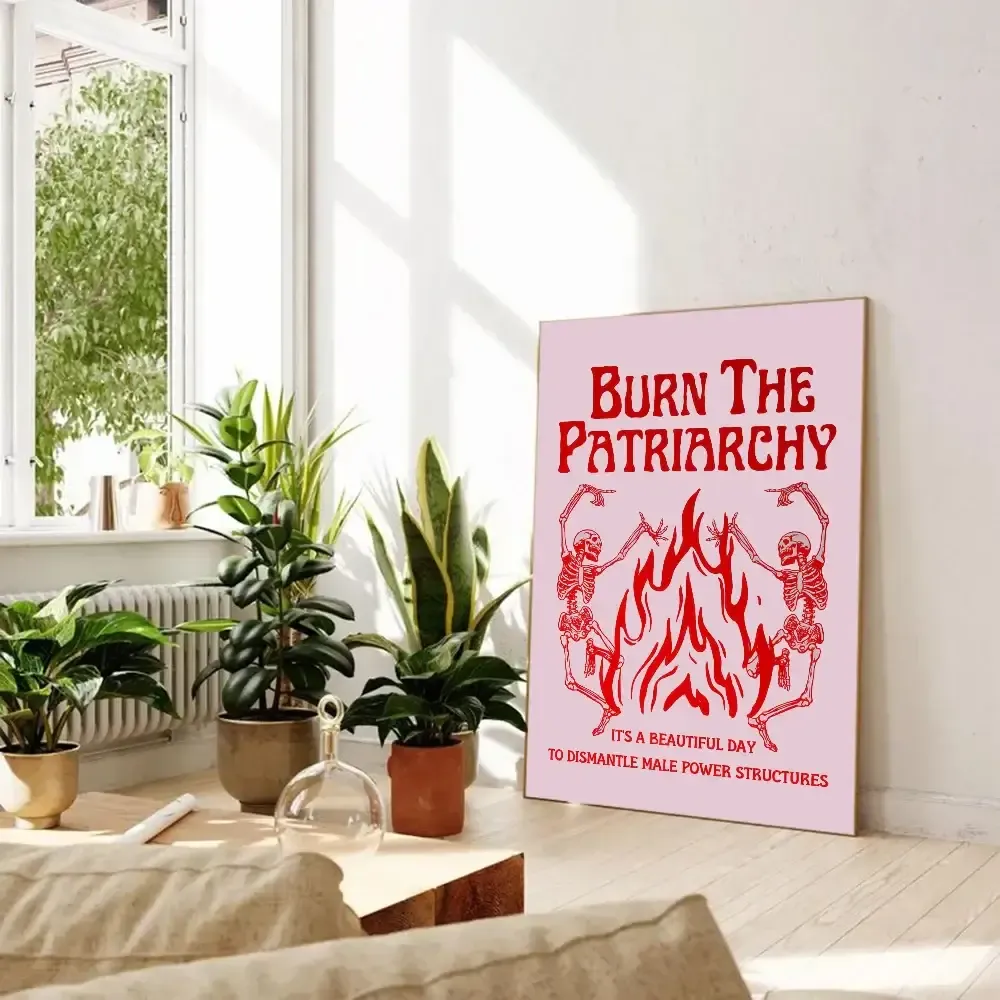 Abstract Feminist Poster