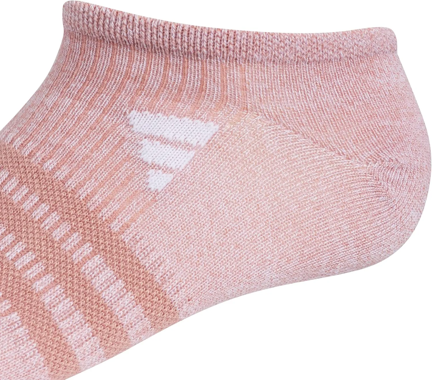 adidas Women's Superlite 3.0 No Show Athletic Socks Low-Profile Fit with Targeted Padding and Arch Compression (6 Pairs)