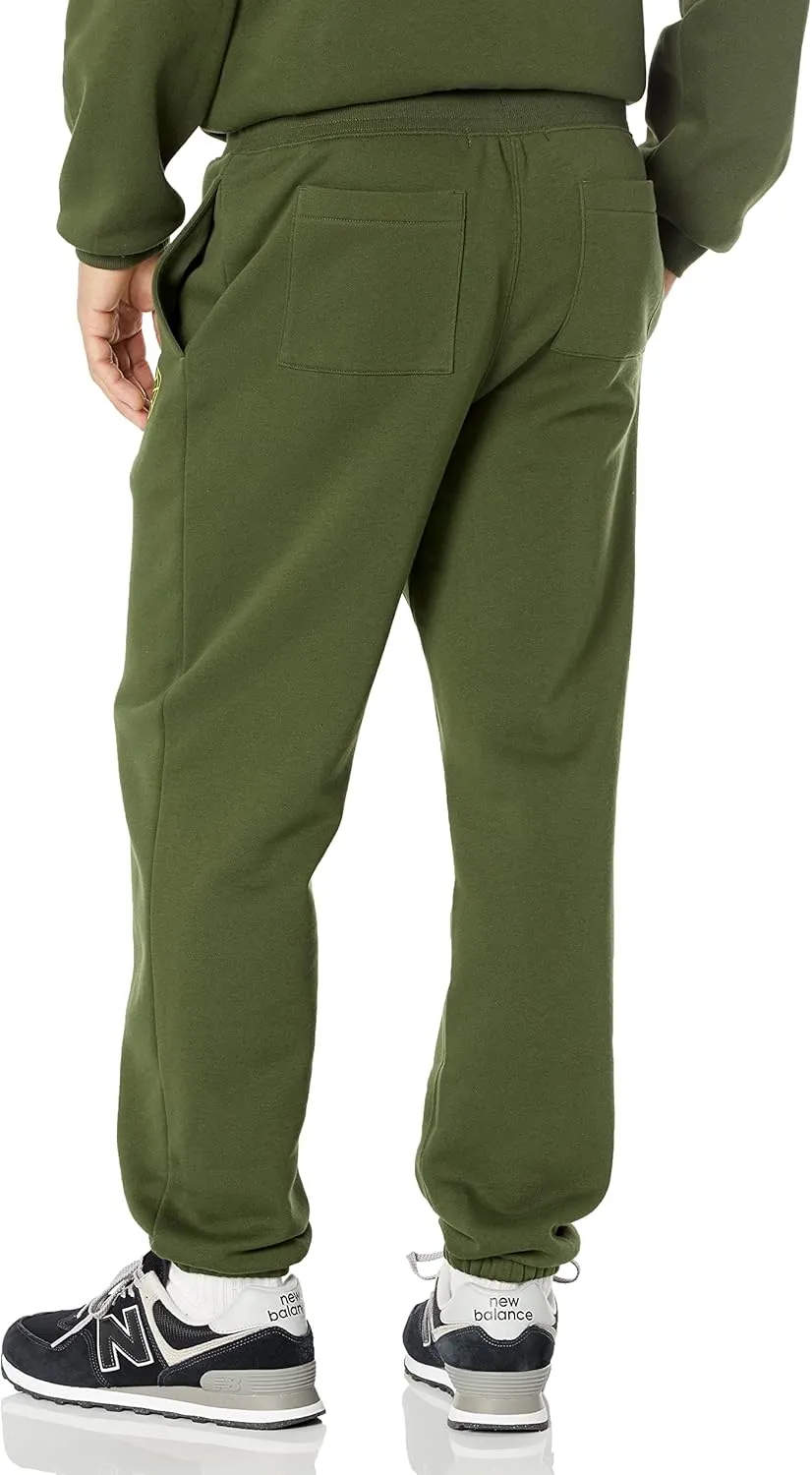 Amazon Essentials Relaxed-Fit Sweatpants for Men - Closed-Bottom, Big & Tall Options