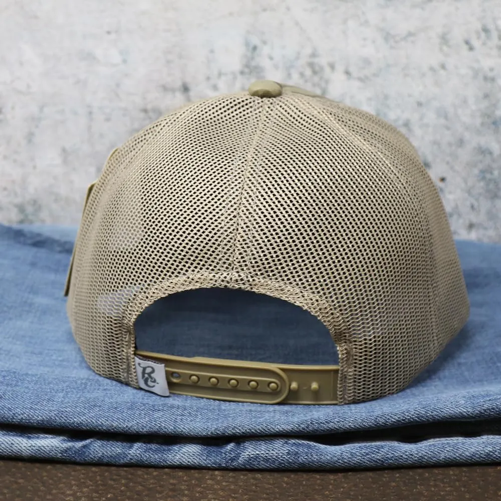 America We Hunt Patch Snapback Hat, Adjustable Mesh Baseball Cap, Embroidered Trucker Hat, Unisex, One Size