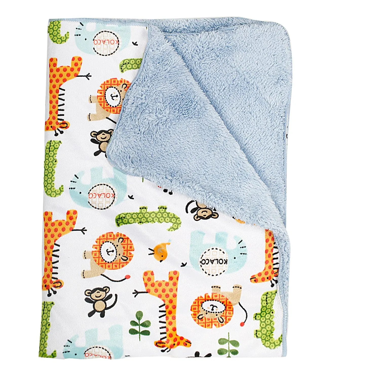 Animal in Jungle Multicolour Blanket
