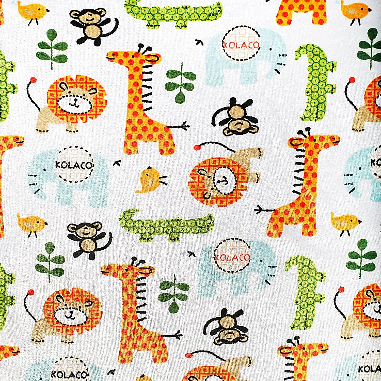 Animal in Jungle Multicolour Blanket