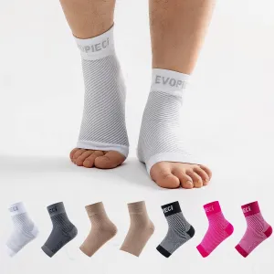 Ankle Compression Sleeve, 20-30mmHg Plantar Fasciitis Socks, Ankle Compression Socks for Women and Men(1Pair), Ankle Sleeve Compression Support, Compression Ankle Sleeve, Heel Pain Achilles Tendonitis Relief