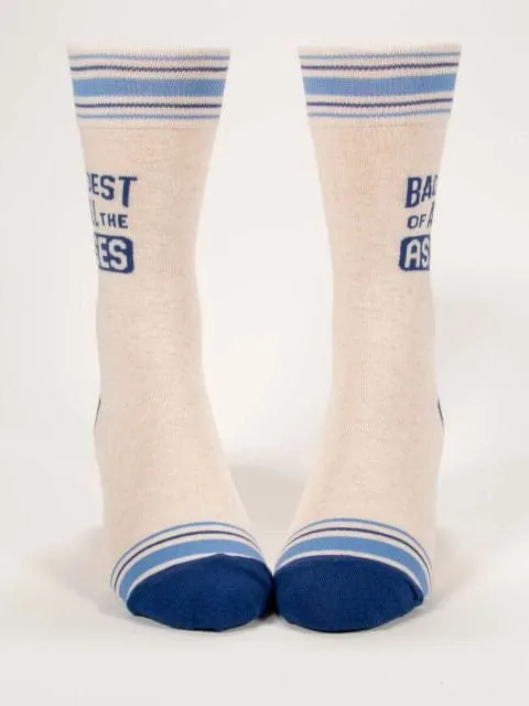 Blue Q Baddest of Asses Men's Socks