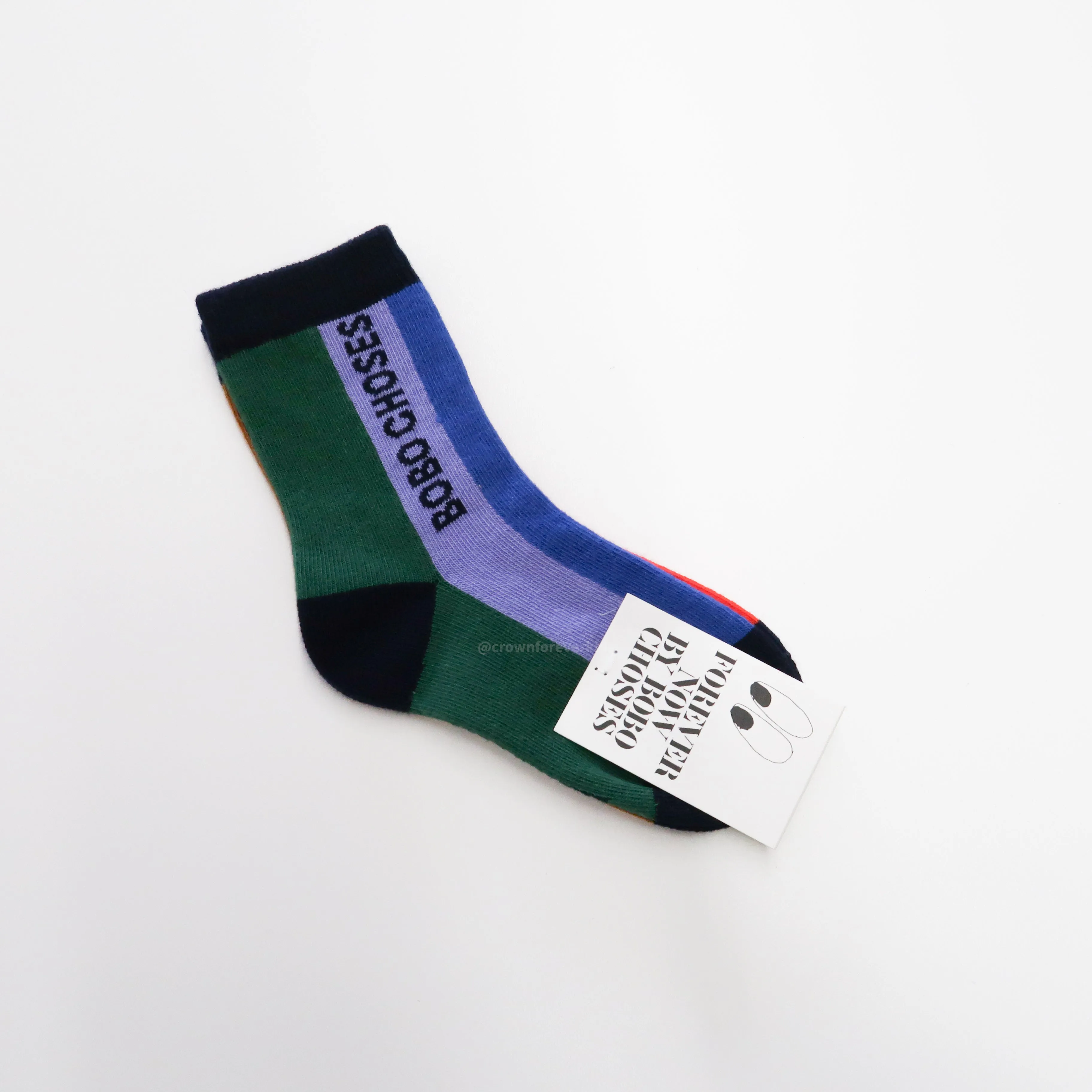 Bobo Choses Multi color Stripes Long Socks