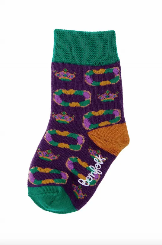Bonfolk Baby Socks - King Cake