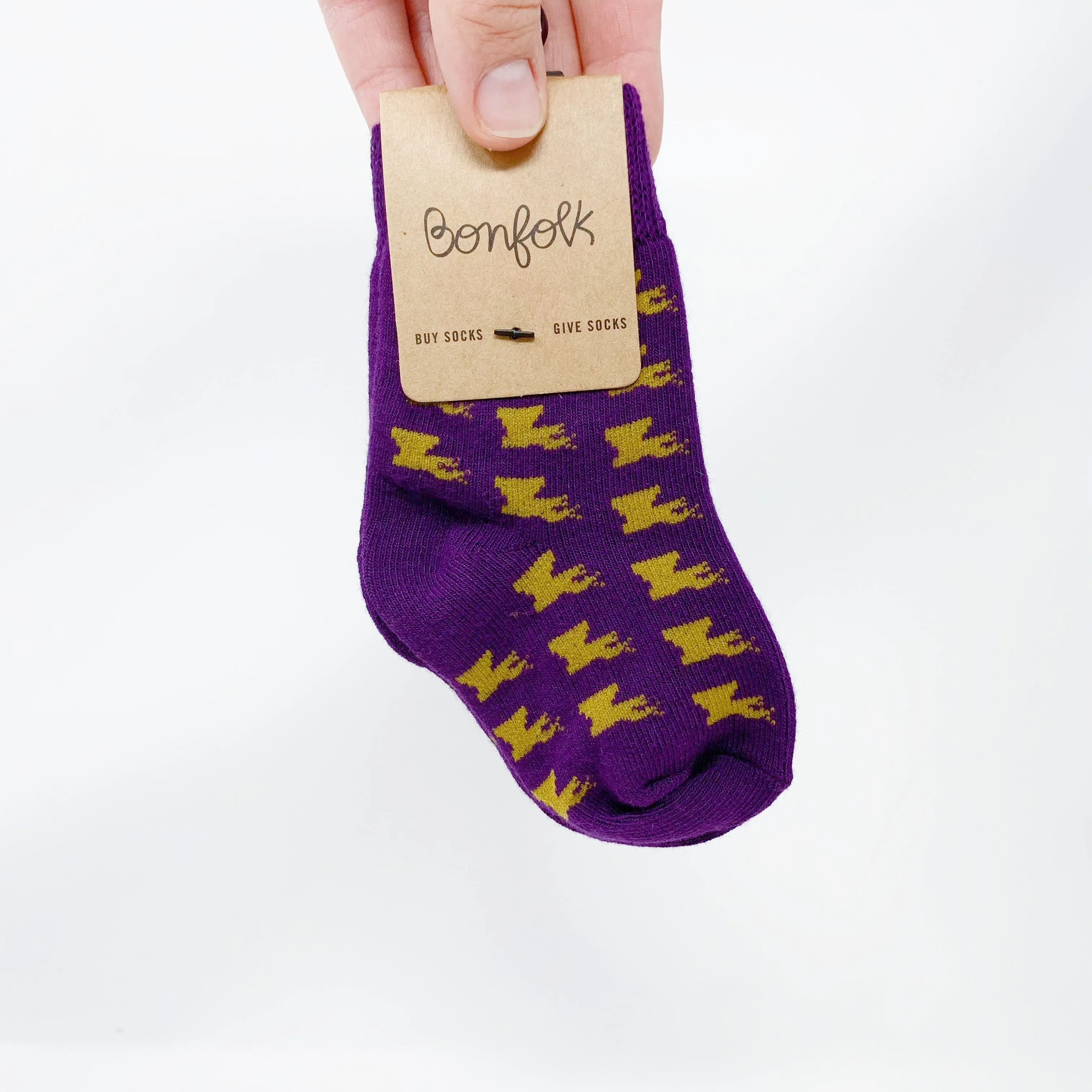 Bonfolk Baby Socks - Louisiana