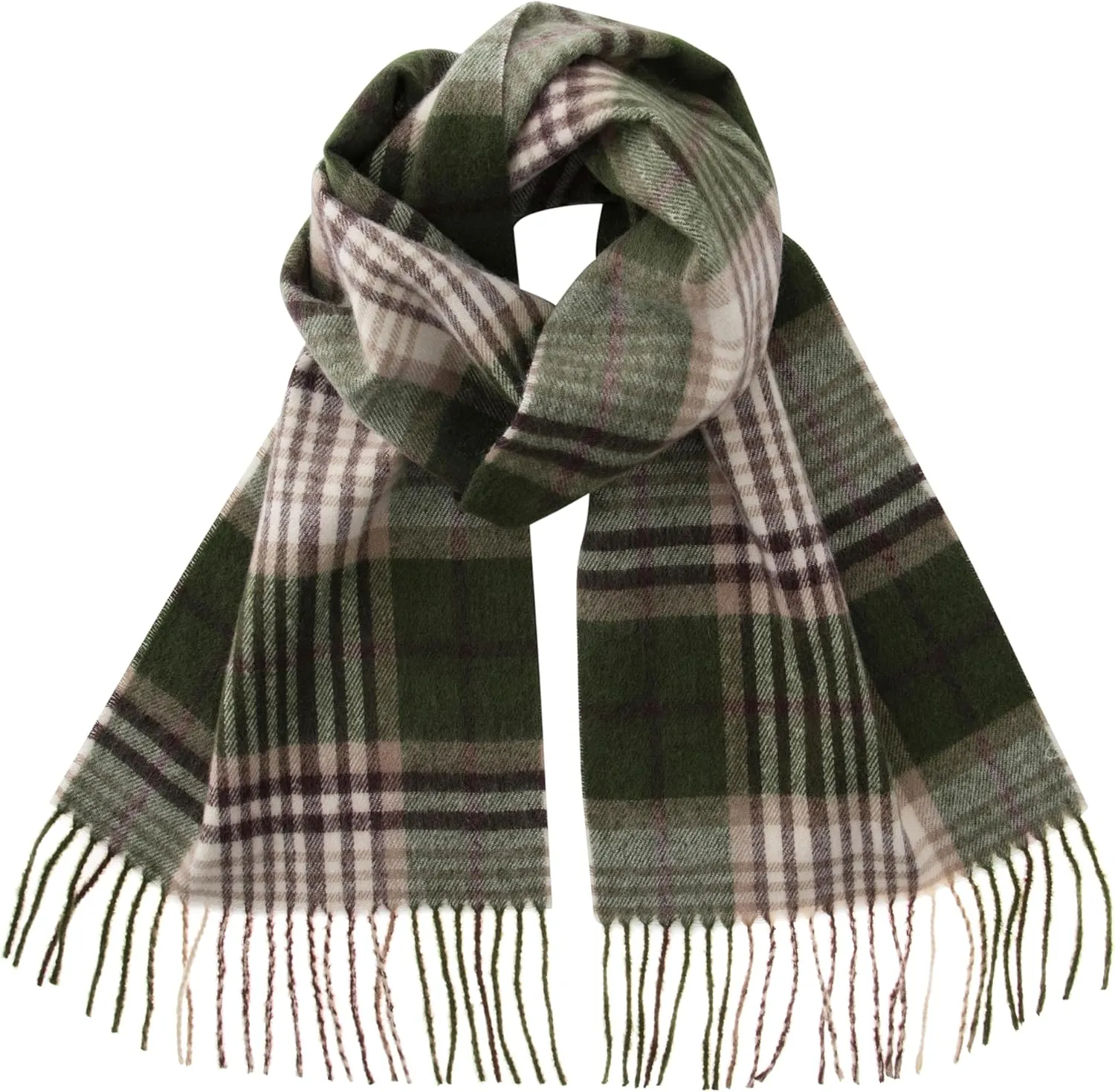 CALVIN & OLIVIA Ultra-Soft Winter Cashmere Feel Scarf Warm Long Unisex Winter Scarves Perfect Holiday Gift for Women Men