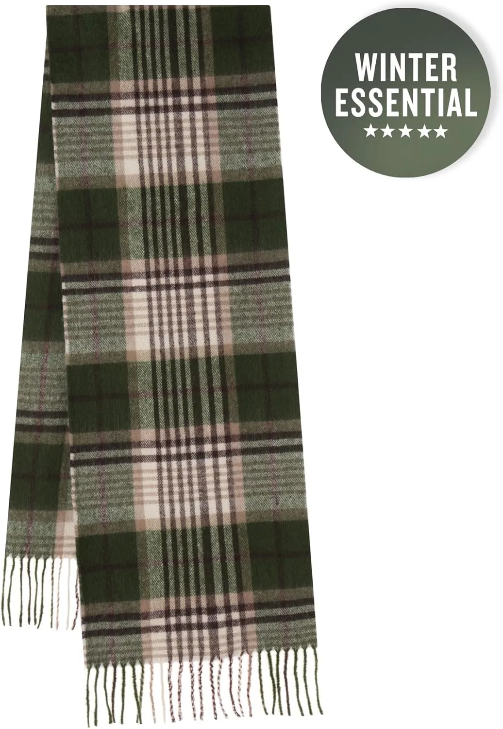 CALVIN & OLIVIA Ultra-Soft Winter Cashmere Feel Scarf Warm Long Unisex Winter Scarves Perfect Holiday Gift for Women Men