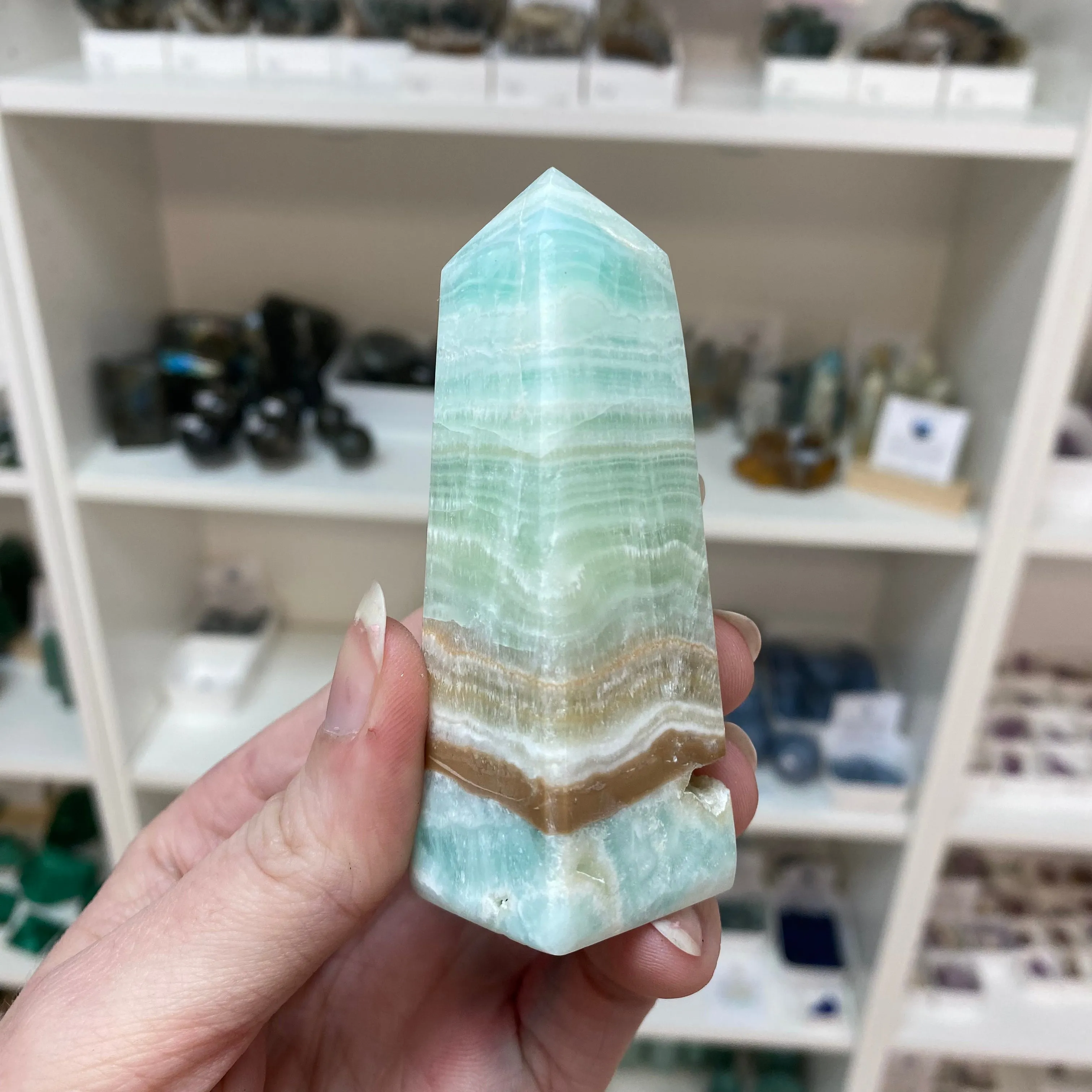 Caribbean Calcite Point