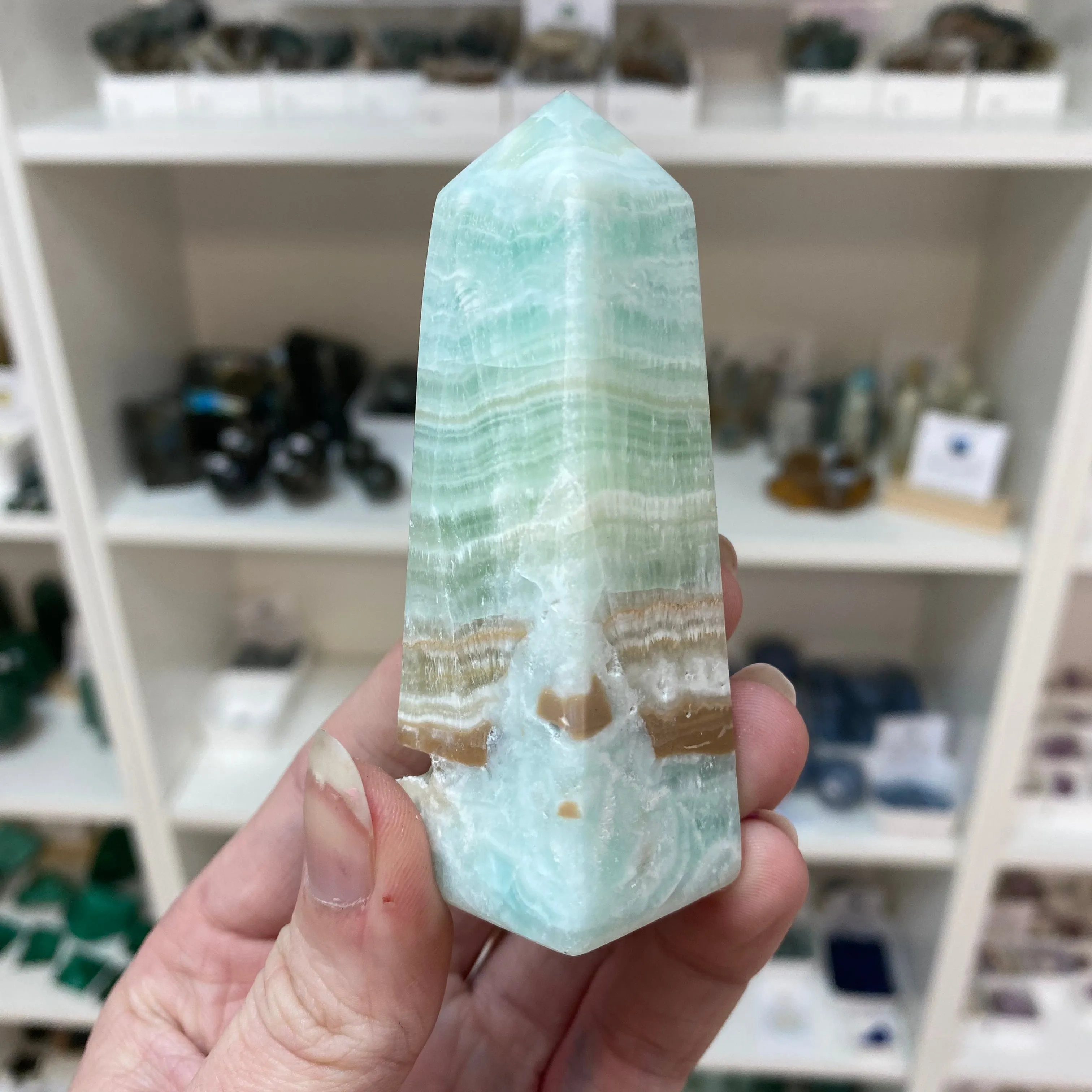 Caribbean Calcite Point