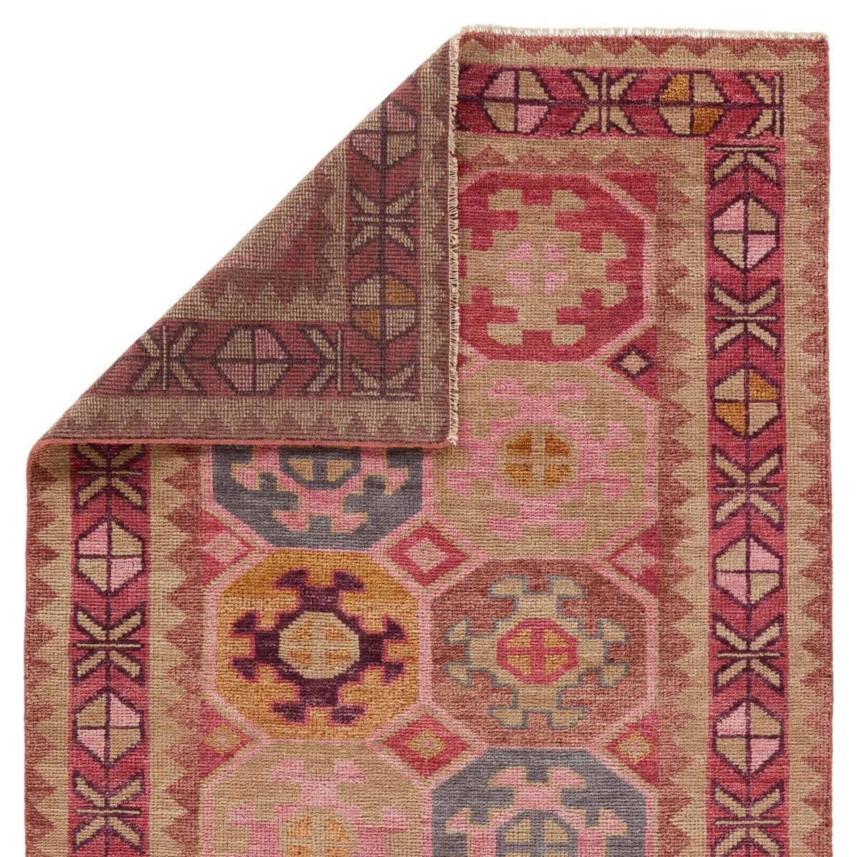 Coredora Geometric Wool Rug