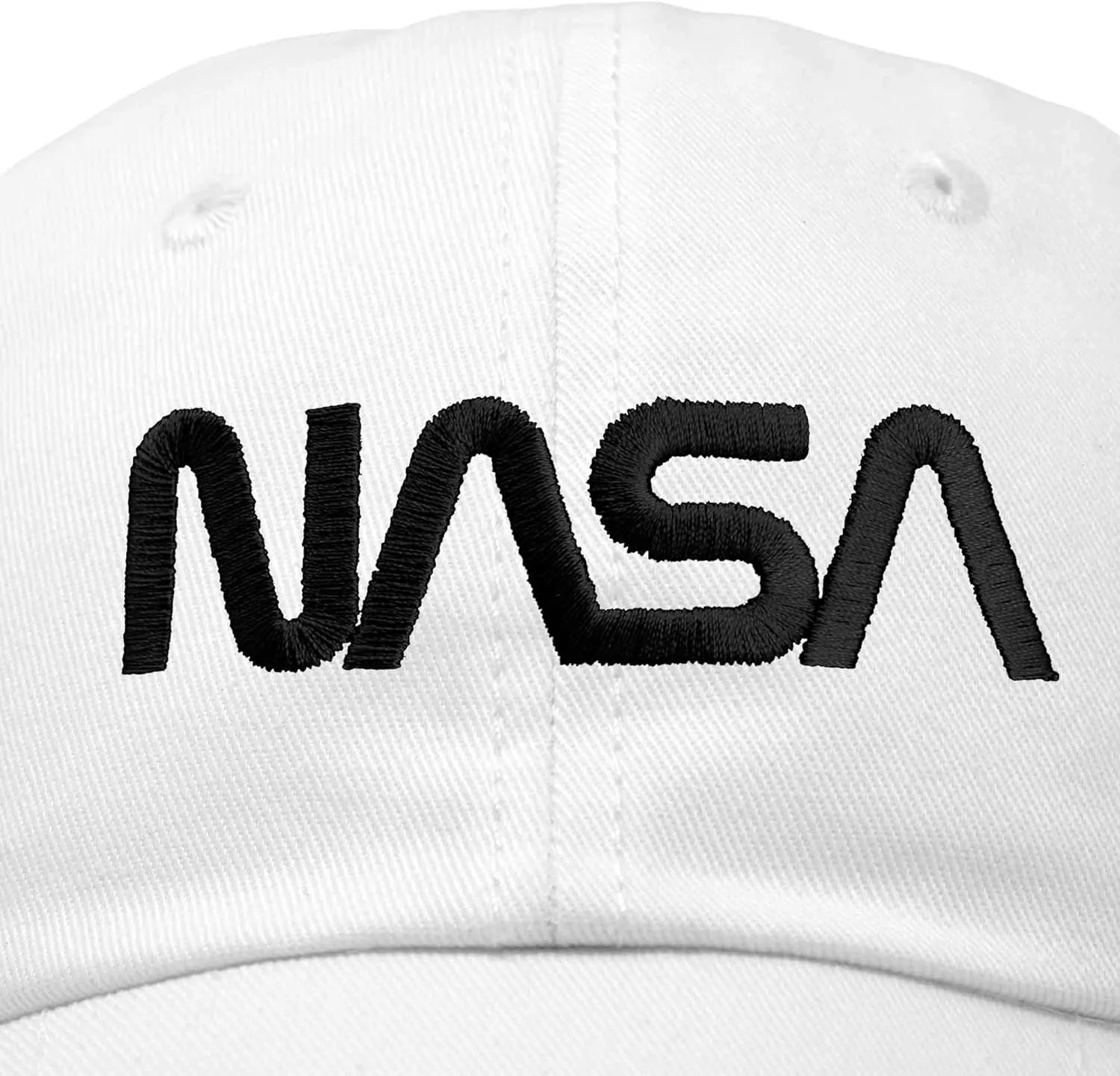 DALIX NASA Meatball Insignia Worm Logo Kids Hat Baseball Cap Girls Boys