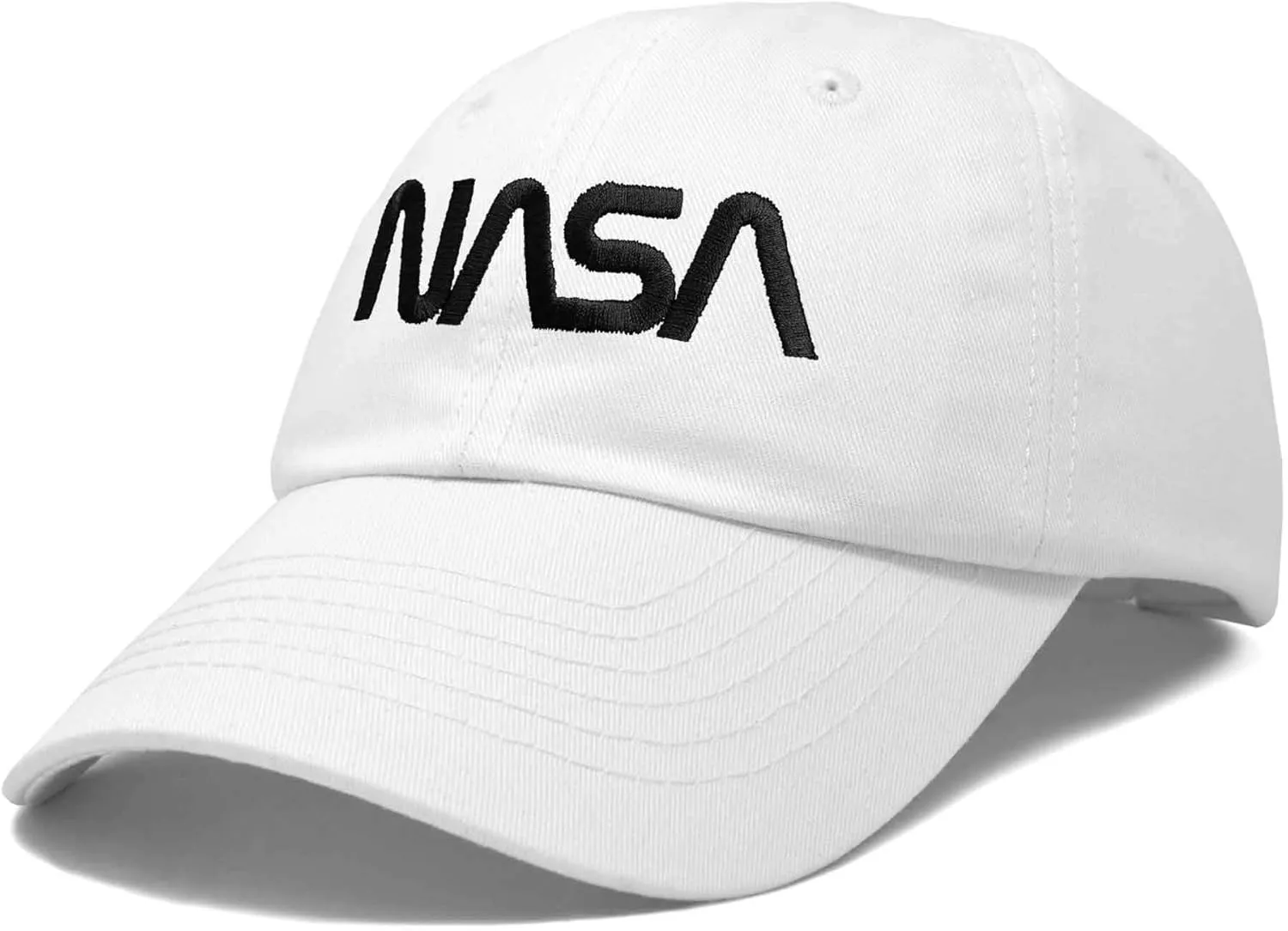 DALIX NASA Meatball Insignia Worm Logo Kids Hat Baseball Cap Girls Boys