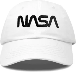 DALIX NASA Meatball Insignia Worm Logo Kids Hat Baseball Cap Girls Boys