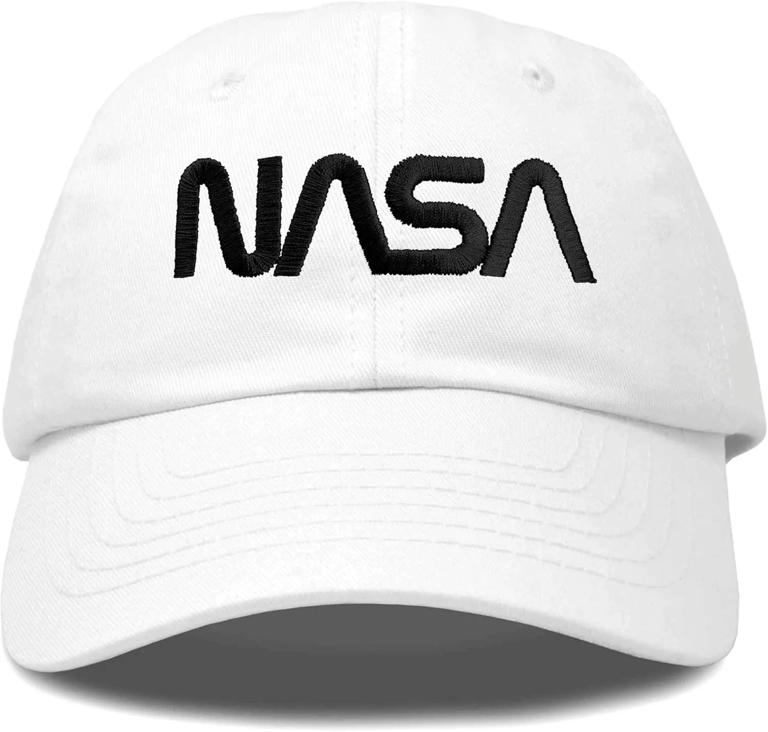 DALIX NASA Meatball Insignia Worm Logo Kids Hat Baseball Cap Girls Boys