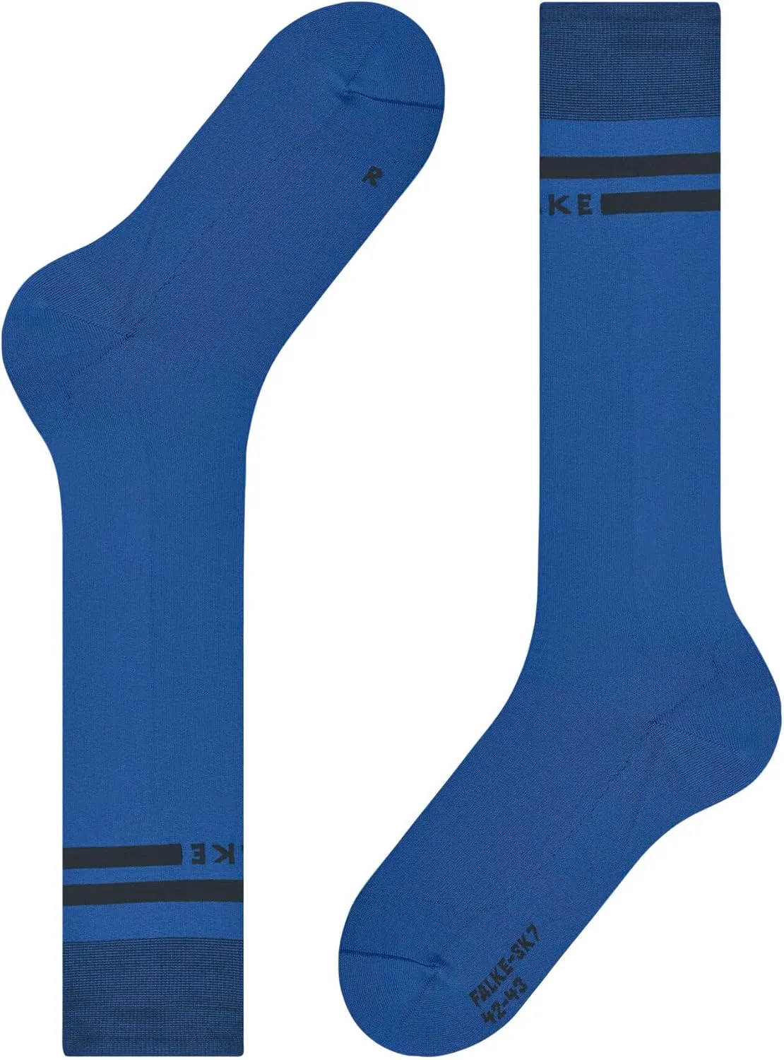 FALKE Men's SK7 Race Ski Socks, Ultra Lightweight, Breathable, 1 Pair