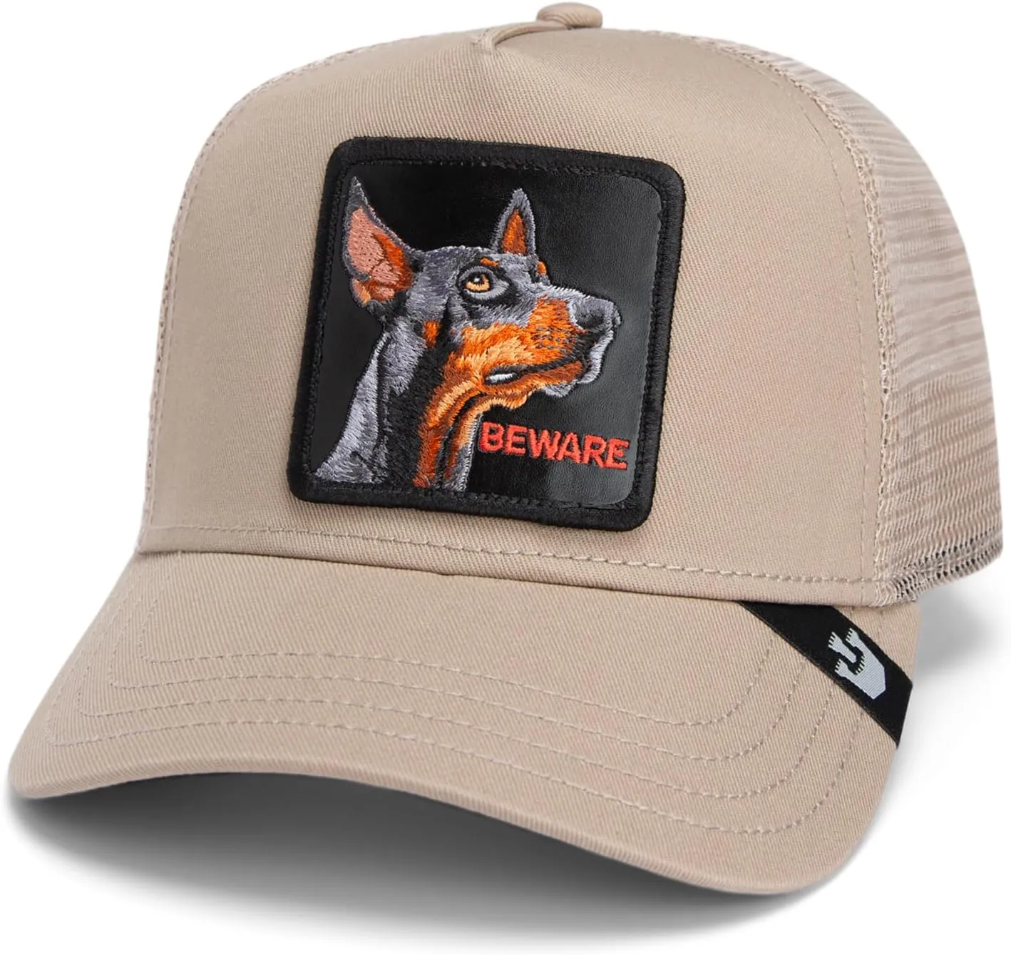 Goorin Bros. Core Combo Trucker Hat for Men and Women, The Doberman, One Size
