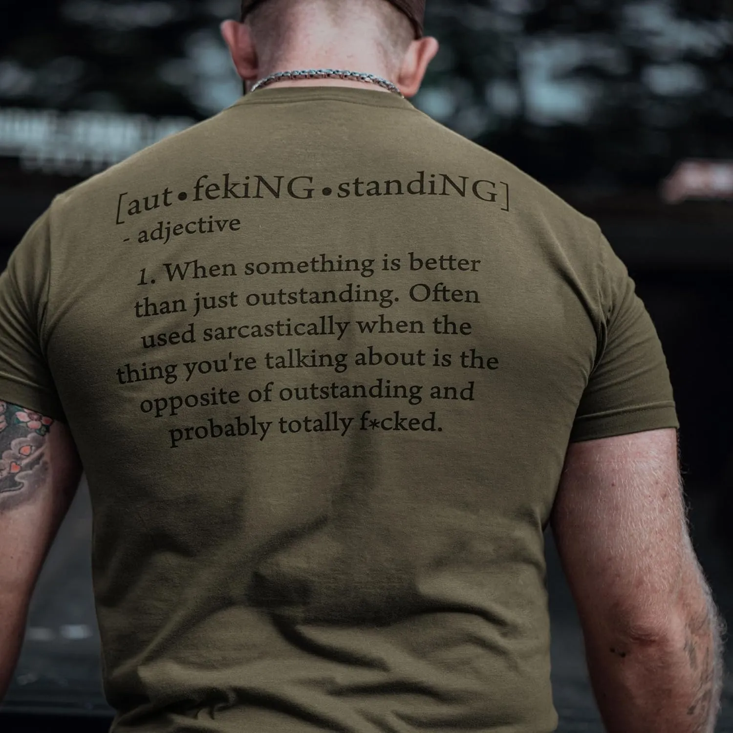Grunt Style Out Fking Standing Men's T-Shirt
