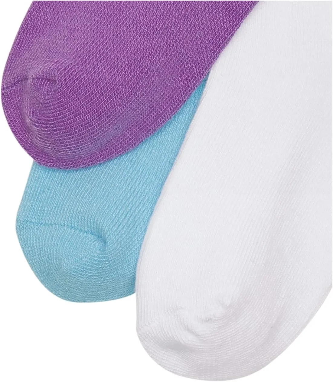 Hanes Baby Girls' Toddler Ankle Socks 10-Pack