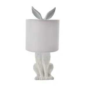 Hiding White Rabbit Table Lamp