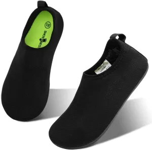 HIITAVE Kids Water Shoes Non-Slip Beach Swim Barefoot Quick Dry Aqua Pool Socks for Boys & Girls Toddler