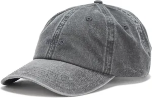 HUGO Men's Washed Out Small Logo Cotton Baseball Hat