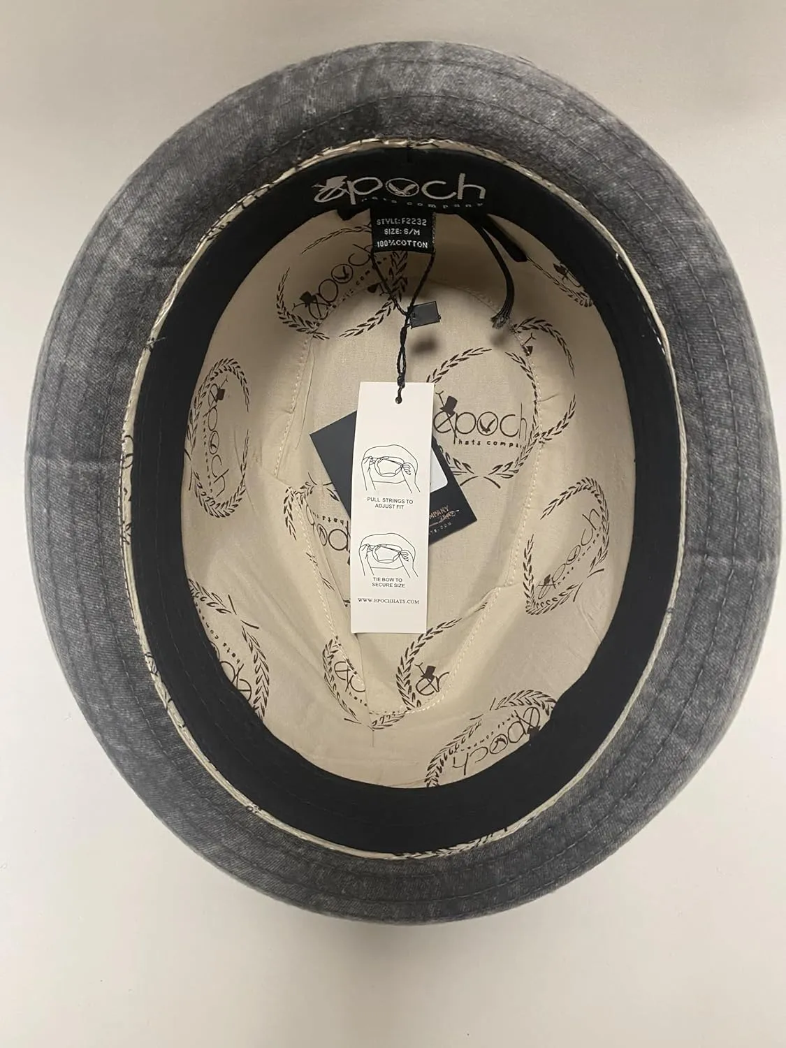 Men's Casual Vintage Style Washed Cotton Fedora Hat