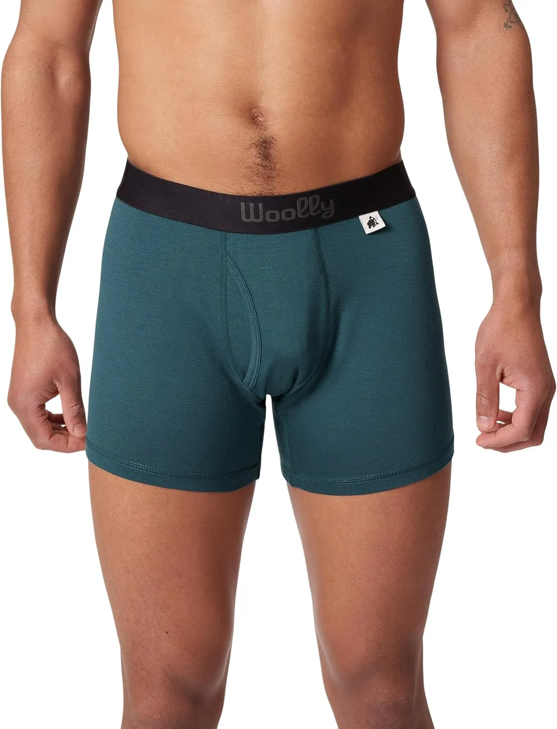 Men's Merino Boxer Brief By Woolly | RWS Certified | Soft, Stink Free, Seattle Designed