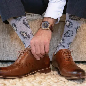 Men's Oyster Socks Gray