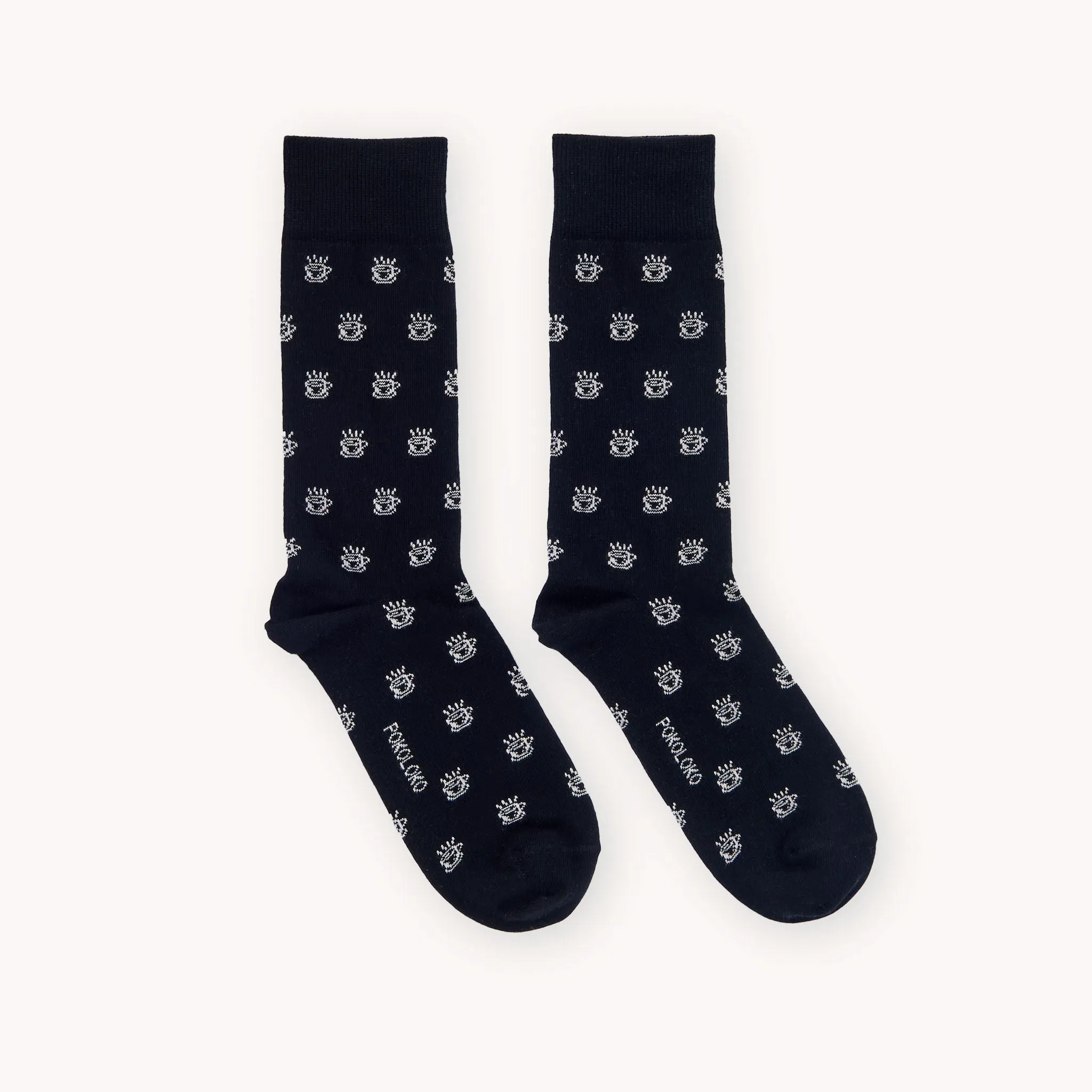 Pima Cotton Printed Socks