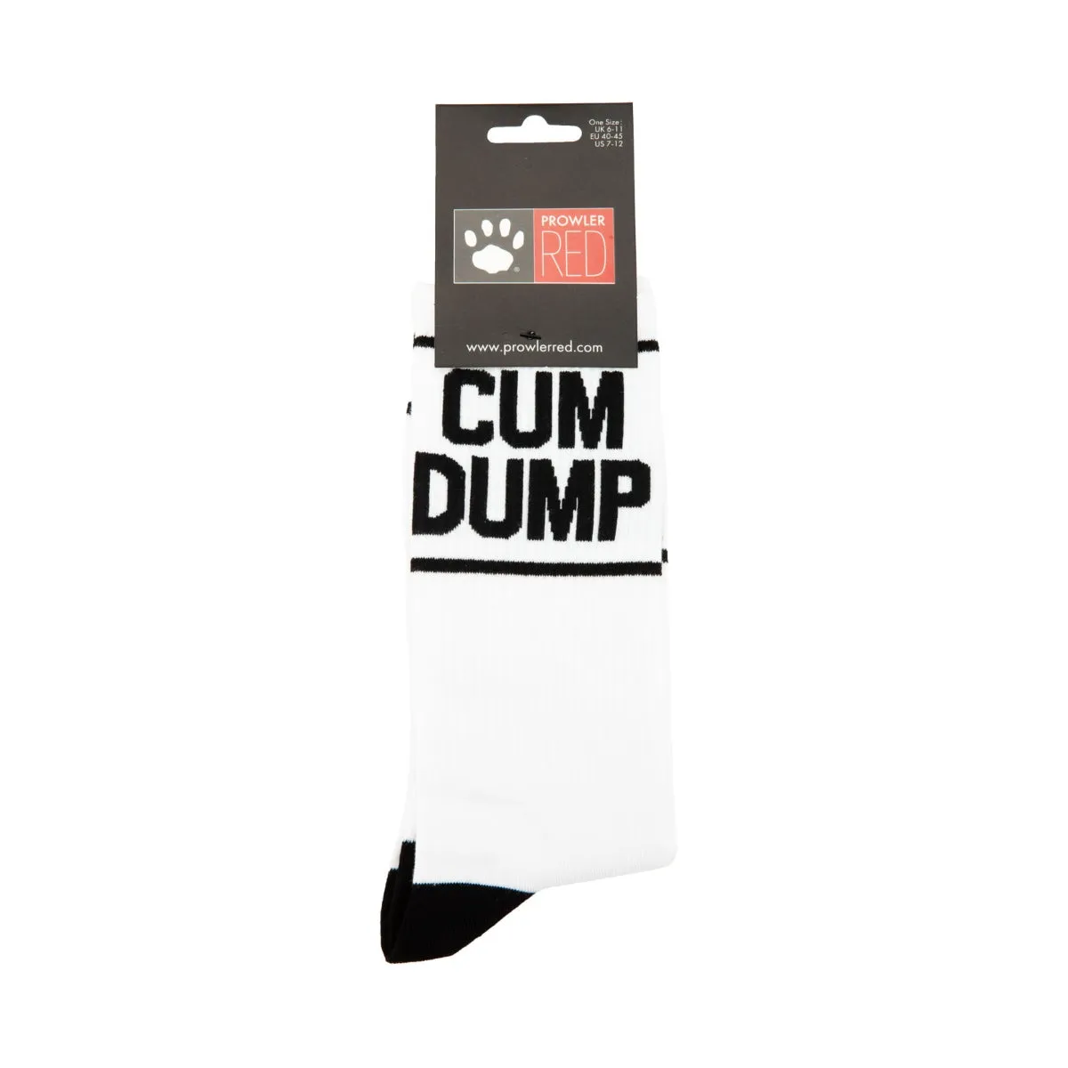 Prowler RED Cum Dump Socks Black White