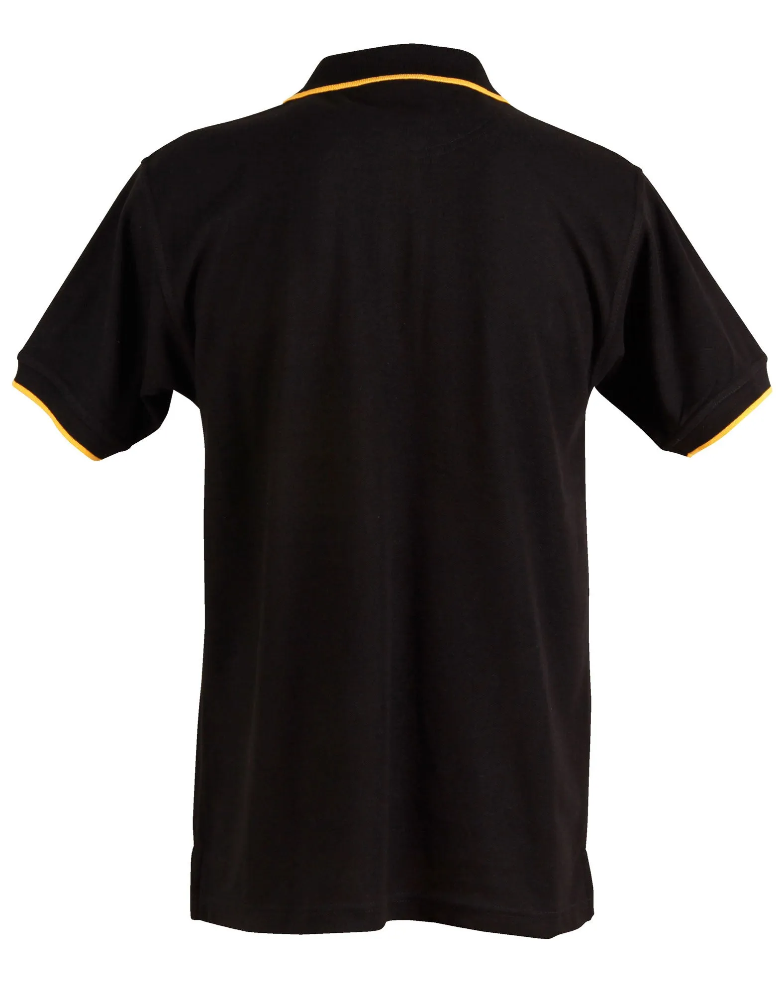 [PS08] Men's PolyCotton Contrast Pique Polo
