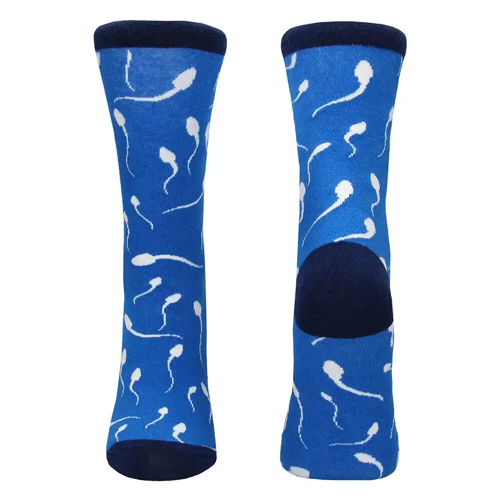 Shots Sexy Blue Socks Sea Men 36 to 41