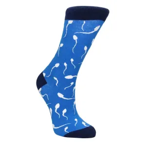 Shots Sexy Blue Socks Sea Men 36 to 41