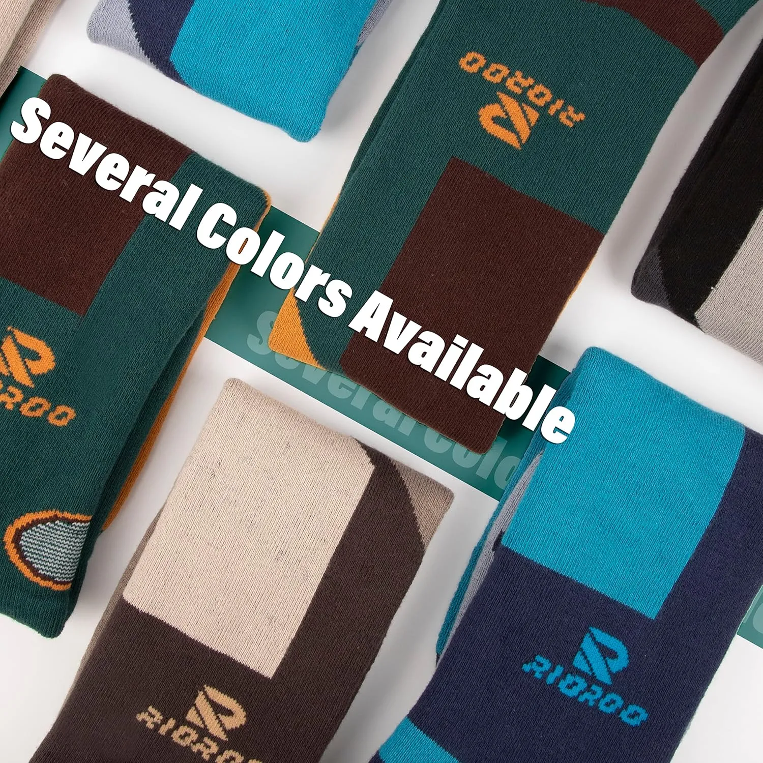 Ski Socks, 2/3 Pairs for Skiing, Snowboarding, Outdoor Sports - Thermal Knee-High Warm Socks for Men, Women, Youth