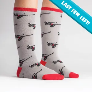 Sock It To Me Kids Knee High Socks - Ninja (7-10 Years Old)