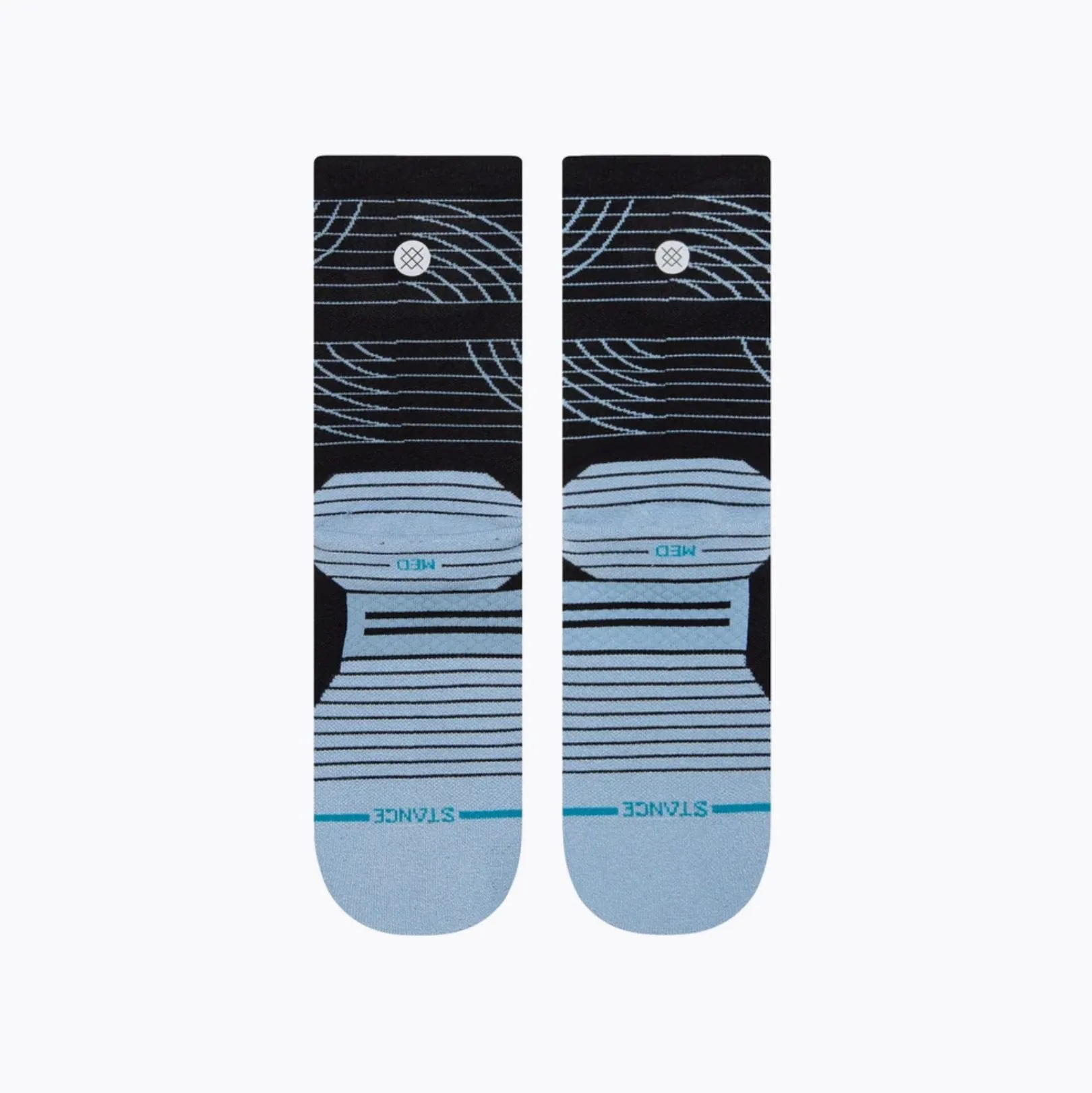 Stance  4 X 400 Crew Sock Black
