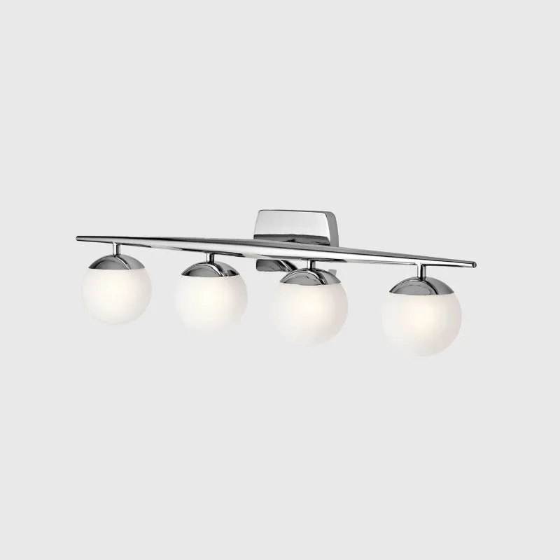 Tapered Polished Chrome Wall Light