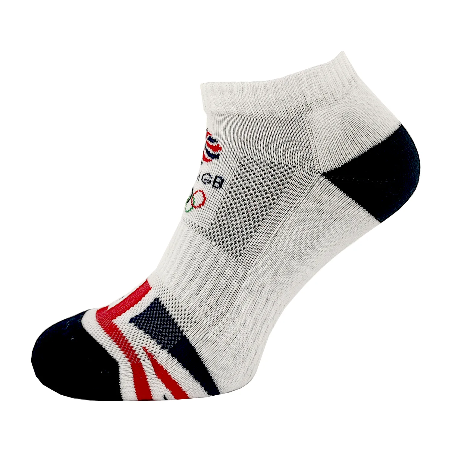 Team GB Flag Cushioned Trainer Socks - 3 pack