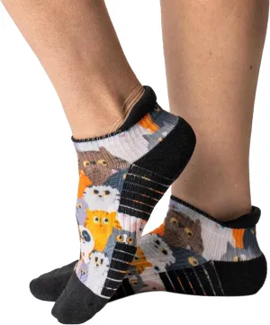 Viasox Ankle Compression Socks for Women & Men, 14 mmHg Support Improves Circulation, Extra Cushioned