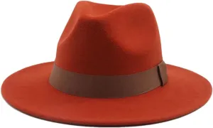 Women Fedora Hat Men Classic Formal Dress Women Winter Hat Men's Fedoras Men's Dress Hats
